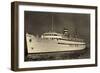 Hapag, T.S. Tannenberg, Dampfschiff, Seedienst Op-null-Framed Giclee Print