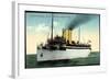 Hapag, Turbinen Dampfschiff Kaiser in Fahrt-null-Framed Giclee Print