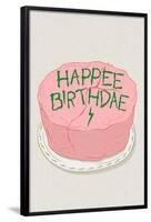 Happee Birthdae-null-Framed Poster