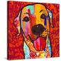 Happiest Lab!-Evangeline Taylor-Stretched Canvas