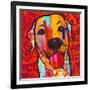 Happiest Lab!-Evangeline Taylor-Framed Premium Giclee Print