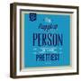 Happiest Person 1-Lorand Okos-Framed Art Print