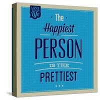 Happiest Person 1-Lorand Okos-Stretched Canvas