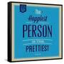 Happiest Person 1-Lorand Okos-Framed Stretched Canvas