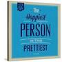 Happiest Person 1-Lorand Okos-Stretched Canvas