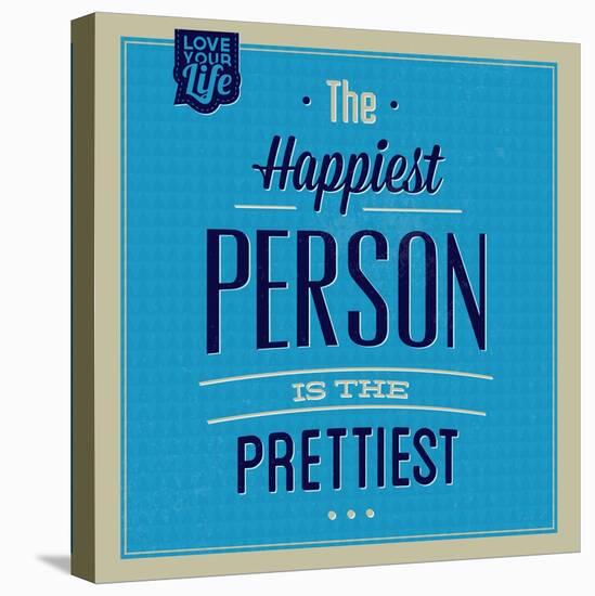 Happiest Person 1-Lorand Okos-Stretched Canvas