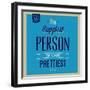 Happiest Person 1-Lorand Okos-Framed Premium Giclee Print