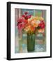 Happily a-Bloom-Hooshang Khorasani-Framed Art Print