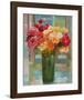 Happily a-Bloom-Hooshang Khorasani-Framed Art Print