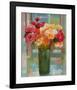 Happily a-Bloom-Hooshang Khorasani-Framed Art Print