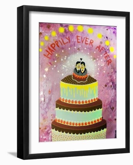 Happily Ever After-KASHINK-Framed Art Print