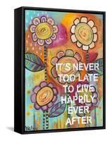 Happily Ever After-Carla Bank-Framed Stretched Canvas