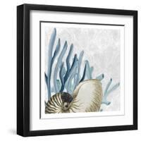 Happiness Beach 2-Kimberly Allen-Framed Art Print