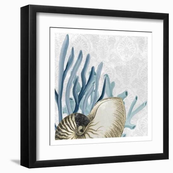 Happiness Beach 2-Kimberly Allen-Framed Art Print