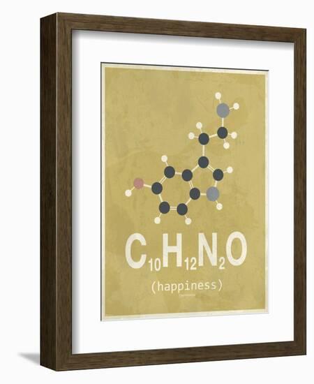 Happiness - Carry-TypeLike-Framed Art Print