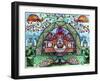 Happiness Castle-Oxana Zaika-Framed Giclee Print