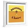 Happiness Is a Choice 1-Lorand Okos-Framed Premium Giclee Print