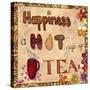 Happiness Is a Hot Cup of Tea-Megan Aroon Duncanson-Stretched Canvas