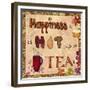 Happiness Is a Hot Cup of Tea-Megan Aroon Duncanson-Framed Giclee Print