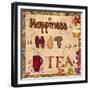 Happiness Is a Hot Cup of Tea-Megan Aroon Duncanson-Framed Giclee Print