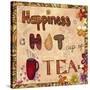 Happiness Is a Hot Cup of Tea-Megan Aroon Duncanson-Stretched Canvas