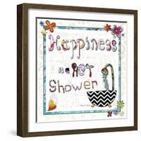 Happiness Is a Hot Shower-Megan Aroon Duncanson-Framed Giclee Print