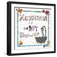 Happiness Is a Hot Shower-Megan Aroon Duncanson-Framed Giclee Print