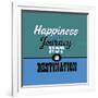 Happiness Is a Journey Not a Destination 1-Lorand Okos-Framed Art Print