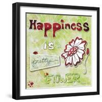 Happiness Is a Pretty Flower-Megan Aroon Duncanson-Framed Giclee Print