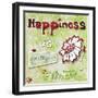 Happiness Is a Pretty Flower-Megan Aroon Duncanson-Framed Giclee Print