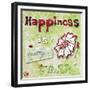 Happiness Is a Pretty Flower-Megan Aroon Duncanson-Framed Giclee Print