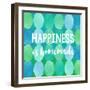 Happiness Is Homemade-Bella Dos Santos-Framed Art Print