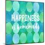 Happiness Is Homemade-Bella Dos Santos-Mounted Art Print