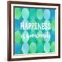 Happiness Is Homemade-Bella Dos Santos-Framed Art Print