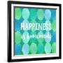 Happiness Is Homemade-Bella Dos Santos-Framed Art Print