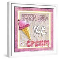 Happiness Is Ice Cream-Megan Aroon Duncanson-Framed Giclee Print