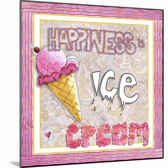 Happiness Is Ice Cream-Megan Aroon Duncanson-Mounted Giclee Print