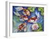 Happiness Koi Dance-Marcia Baldwin-Framed Giclee Print