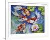 Happiness Koi Dance-Marcia Baldwin-Framed Giclee Print