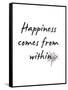 Happiness-Design Fabrikken-Framed Stretched Canvas