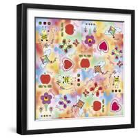 Happiness-Maria Trad-Framed Giclee Print