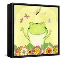 Happiness-Valarie Wade-Framed Stretched Canvas