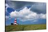 Happisburgh Lighthouse, Norfolk-Geraint Tellem-Stretched Canvas