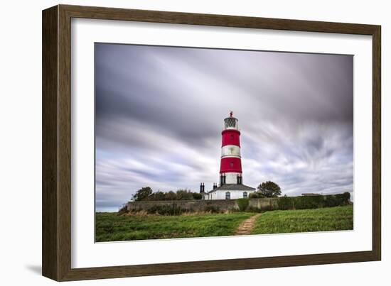 Happisburgh Lighthouse, the oldest working light in East Anglia, Happisburgh, Norfolk, UK-Nadia Isakova-Framed Photographic Print