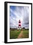 Happisburgh Lighthouse, the oldest working light in East Anglia, Happisburgh, Norfolk, UK-Nadia Isakova-Framed Photographic Print