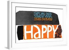 Happy 4-null-Framed Giclee Print