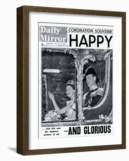 Happy, and Glorious-null-Framed Photographic Print