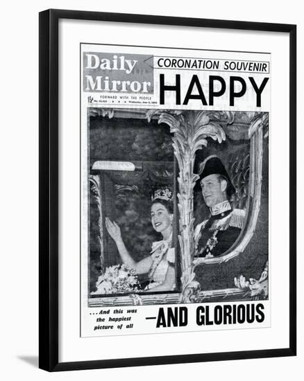 Happy, and Glorious-null-Framed Photographic Print