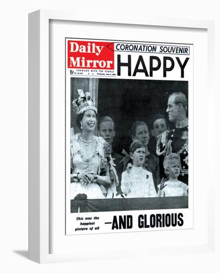 Happy, and Glorious-null-Framed Photographic Print