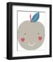 Happy Apple-Clara Wells-Framed Giclee Print